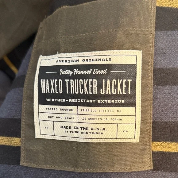 Flint and Tinder Waxed Jacket - Picture 7 of 12